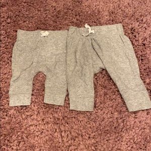 Newborn pants and 3 month pants